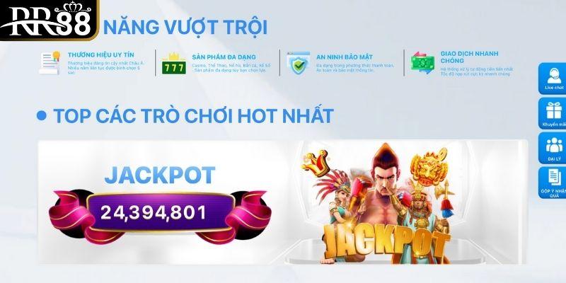 Điểm nổi bật của ứng dụng RR88